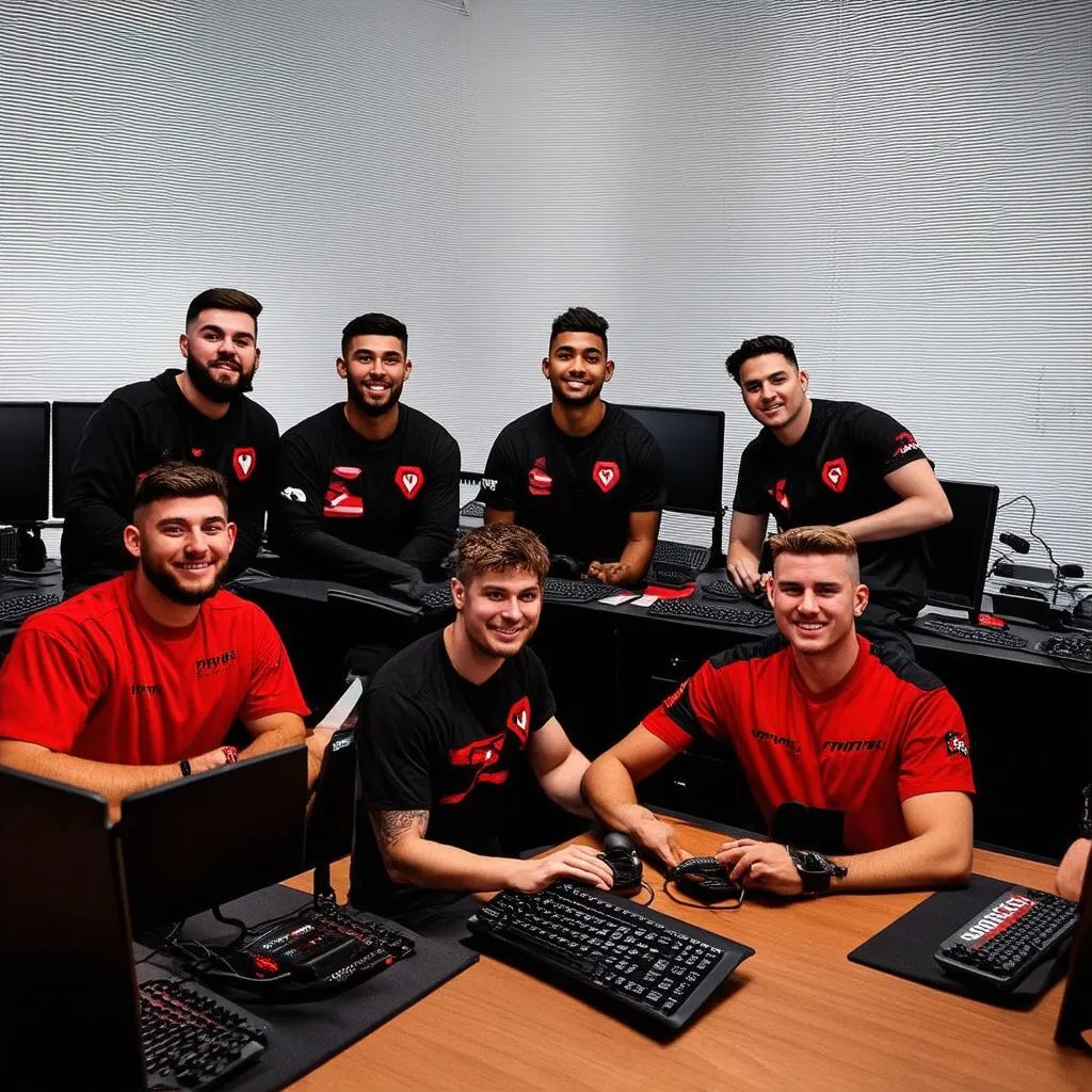 Hình ảnh đội tuyển Esports của 100 Thieves