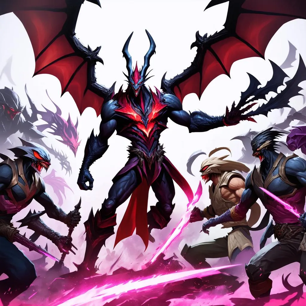 Aatrox trong giao tranh tổng