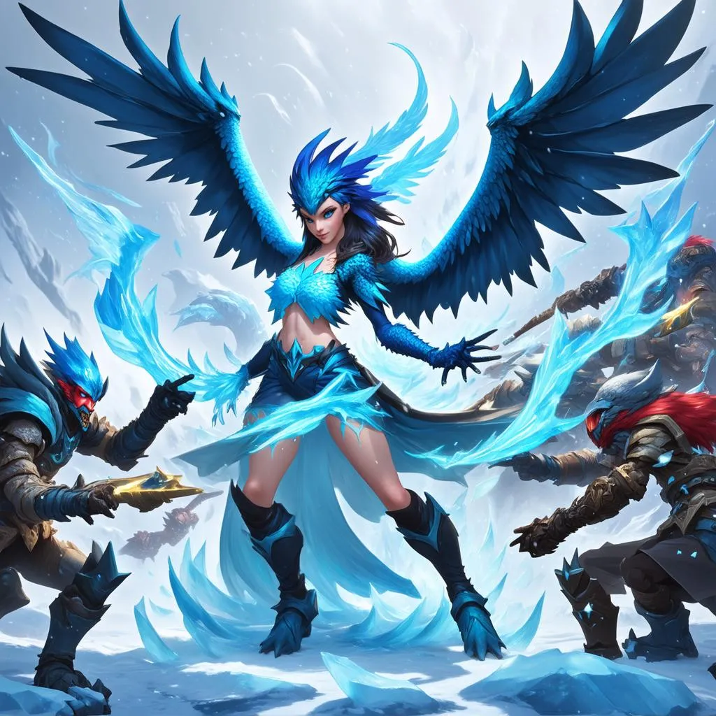 Anivia trong giao tranh