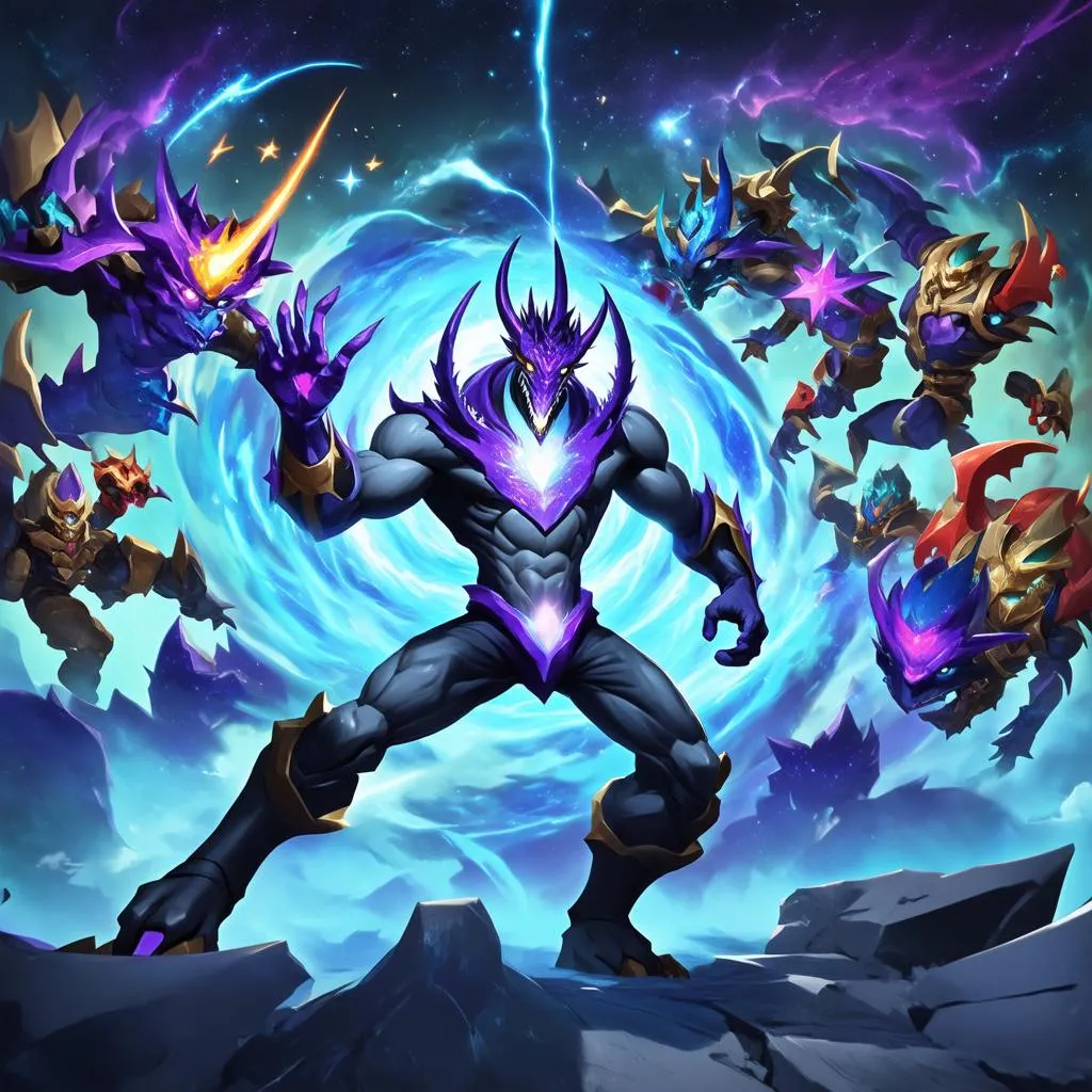 Aurelion Sol trong giao tranh tổng