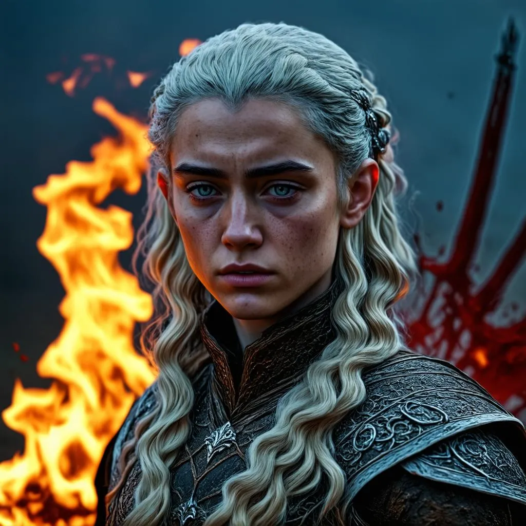 Emilia Clarke trong Game of Thrones