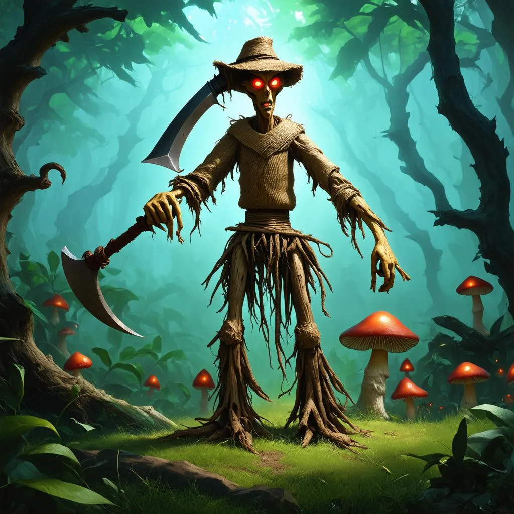 Fiddlesticks in the jungle