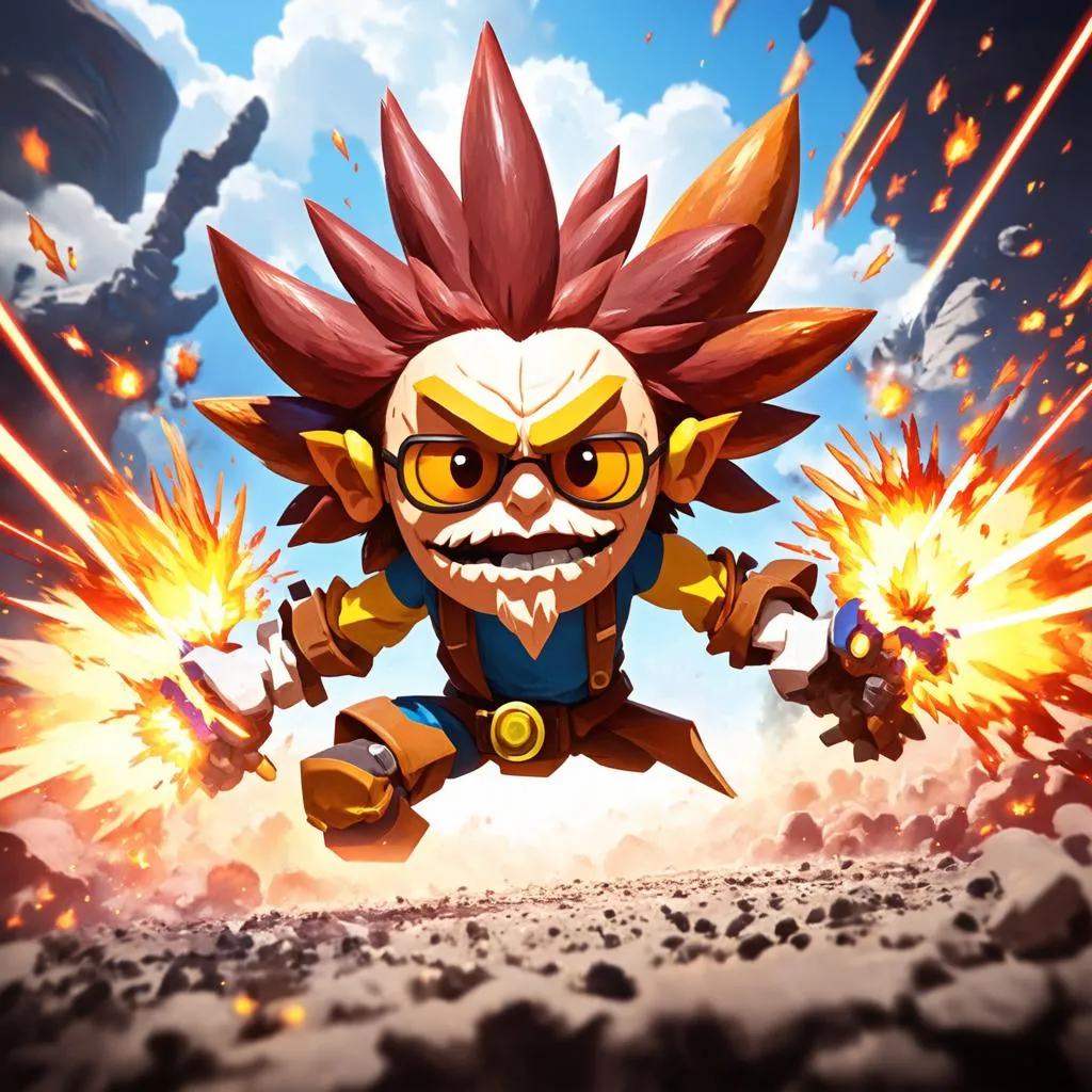 Heimerdinger TFT Giao Tranh Kịch Liệt