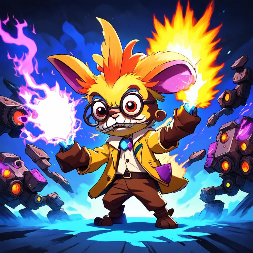 Heimerdinger giao tranh