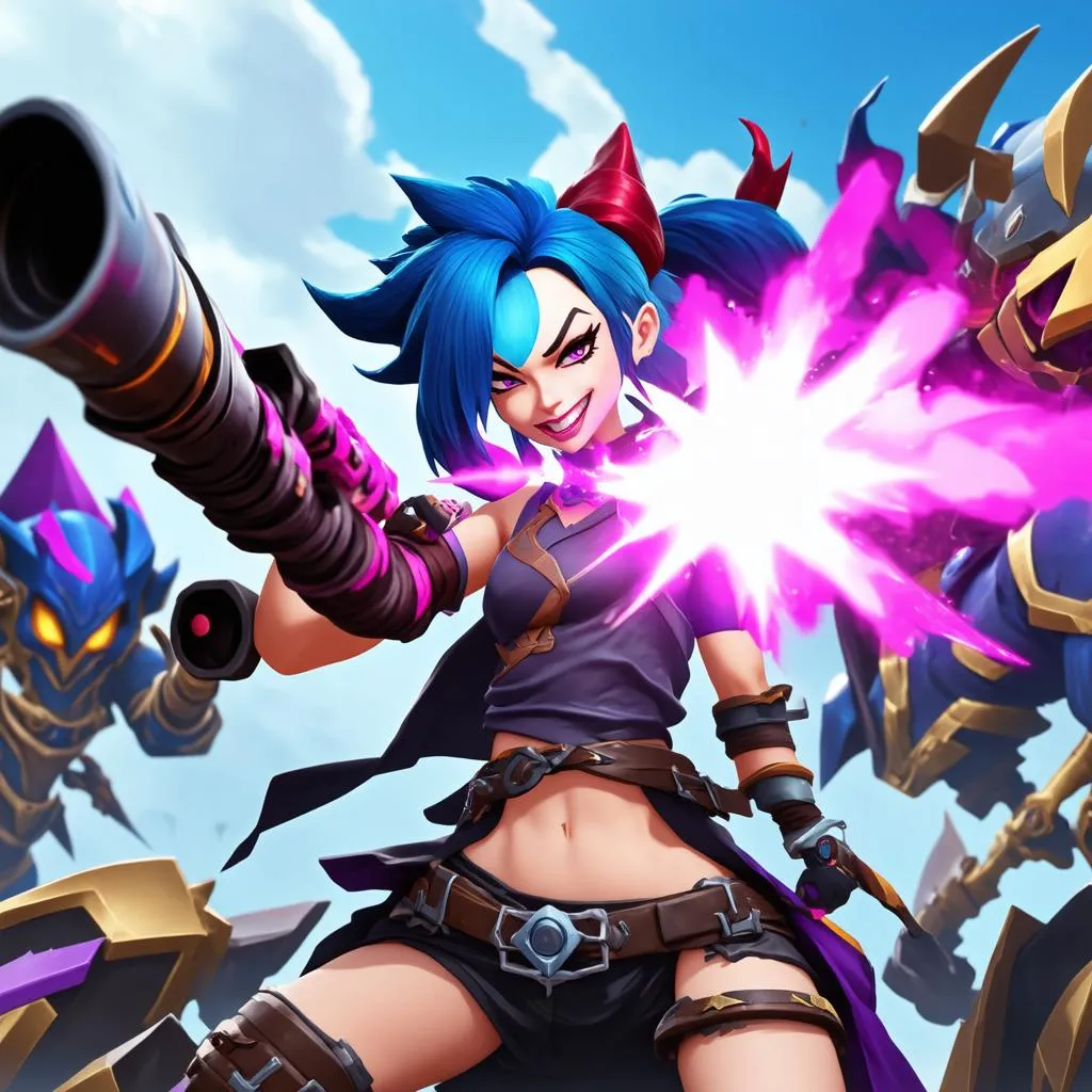 Jinx trong trận đấu