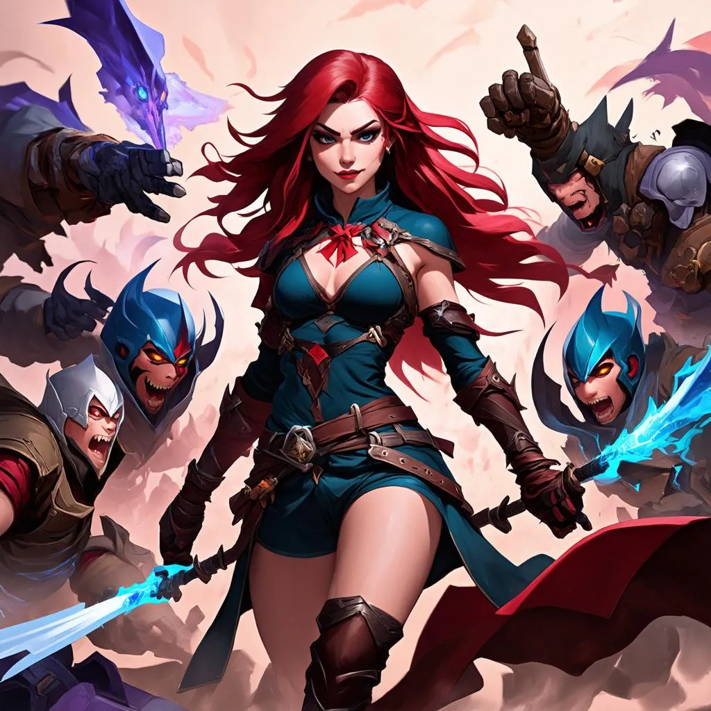 Katarina Probuilds Giao Tranh