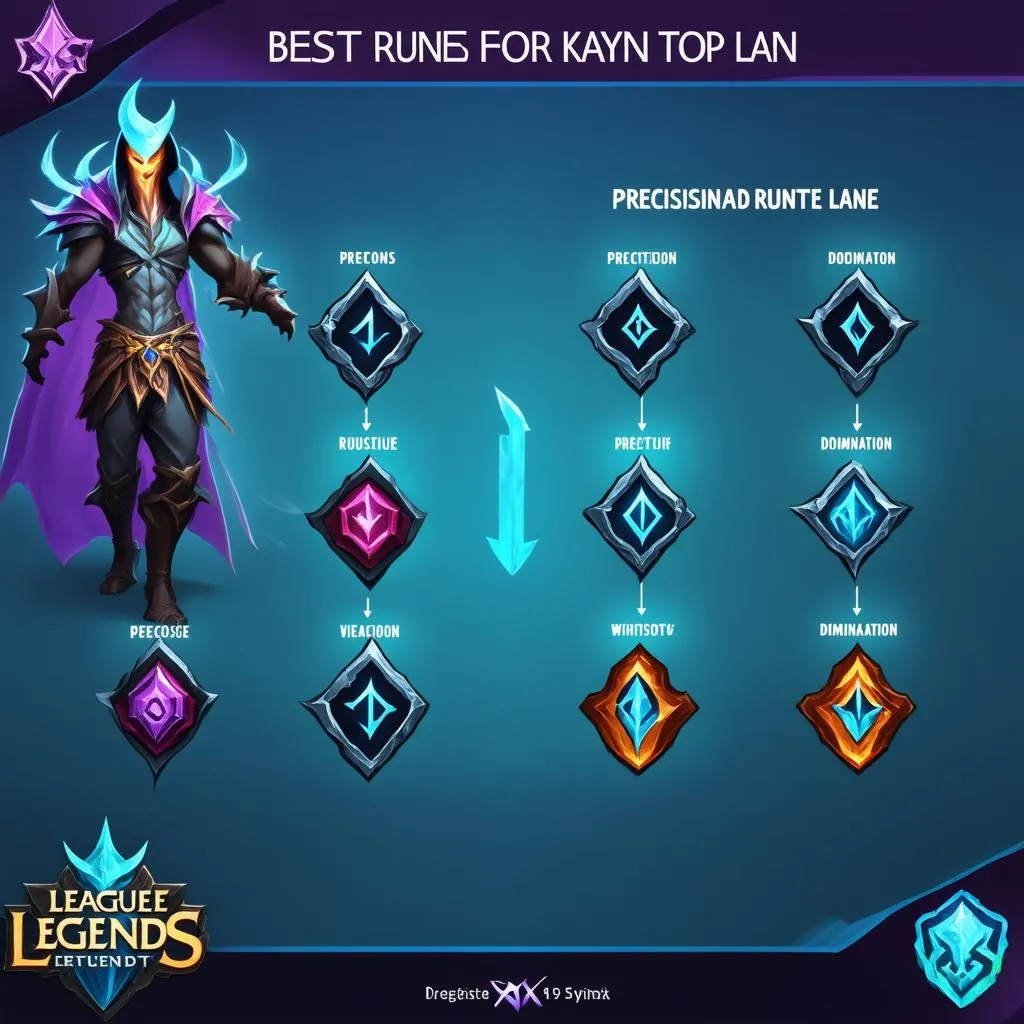 Kayn Top Lane Runes