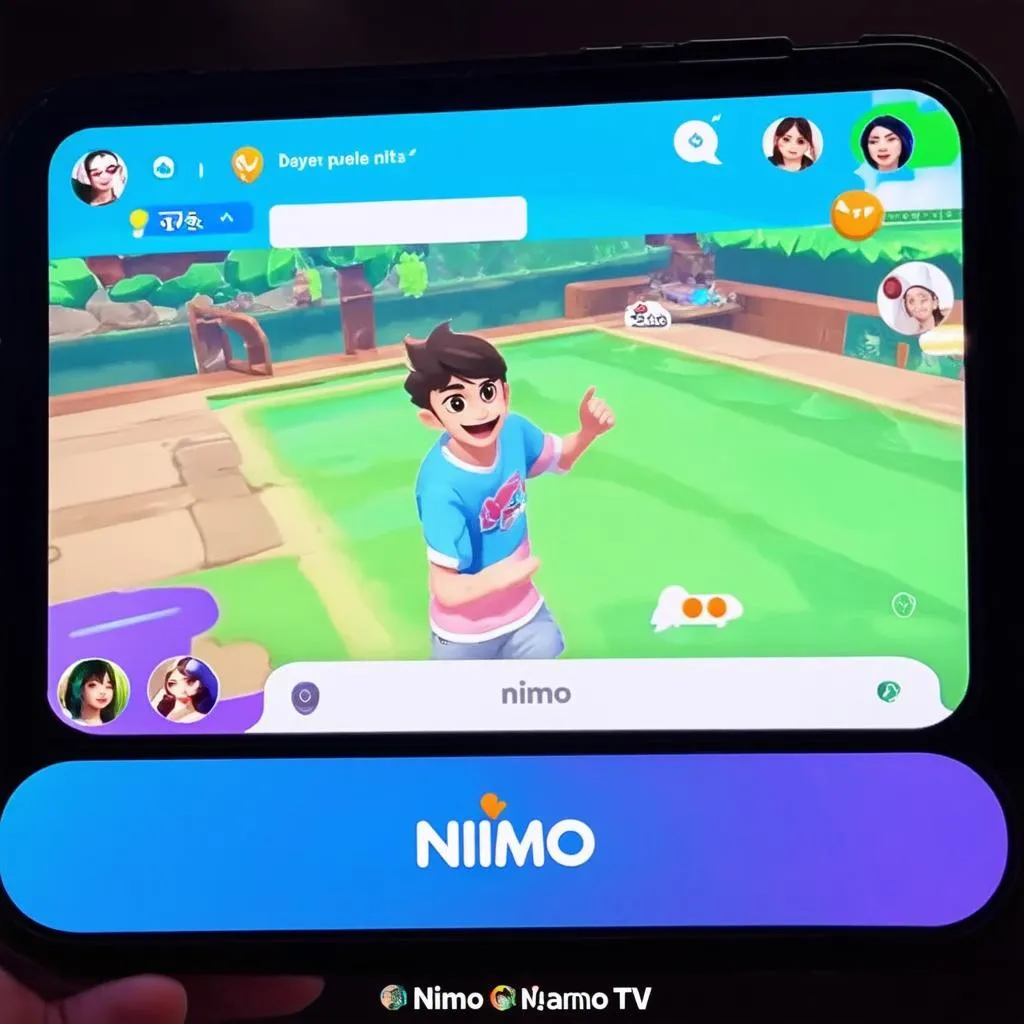 Livestream game trên Nimo TV