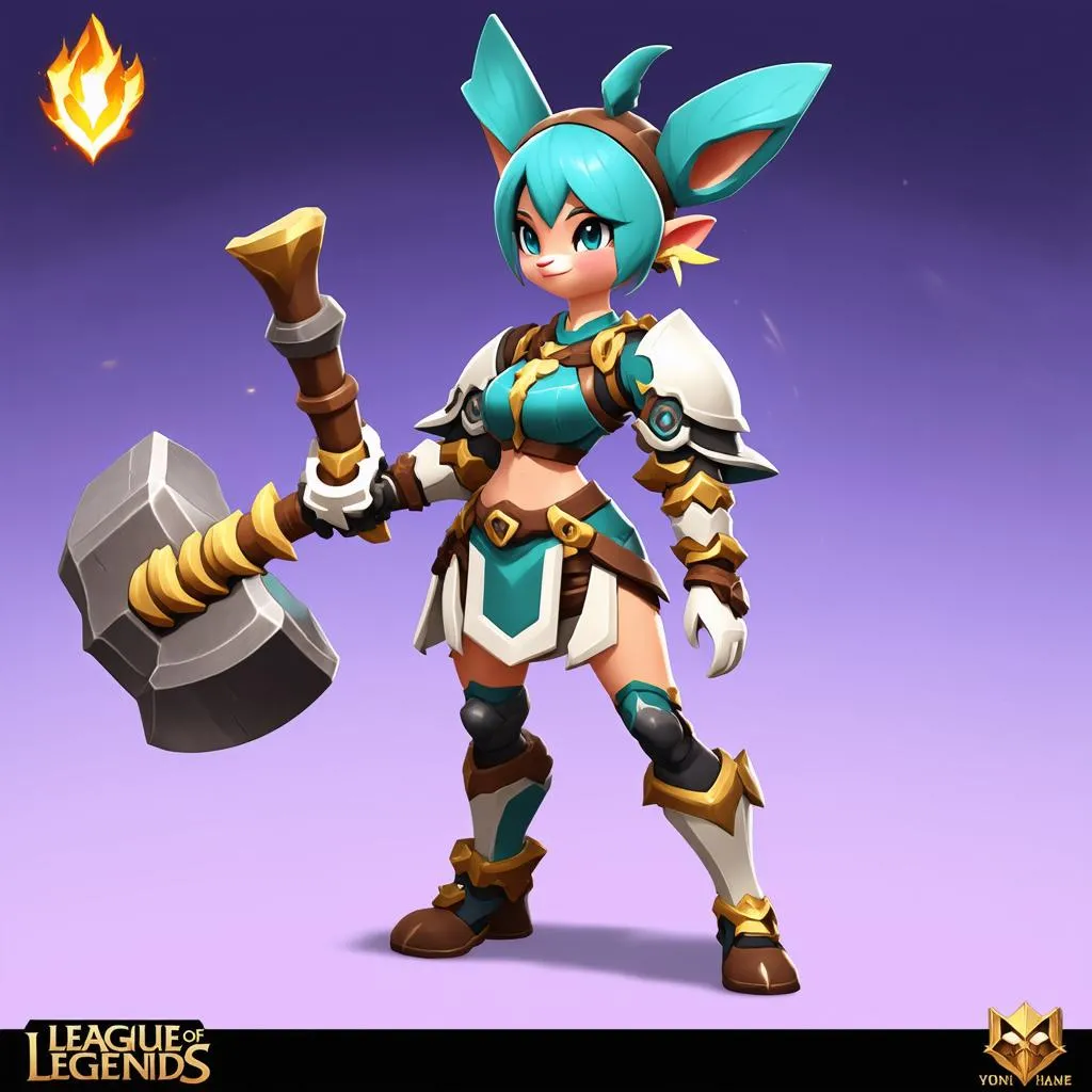 Cách lên đồ Poppy Top: Biến “Cô Nhóc Yordle” Thành “Bắc Đẩu” Cho Team