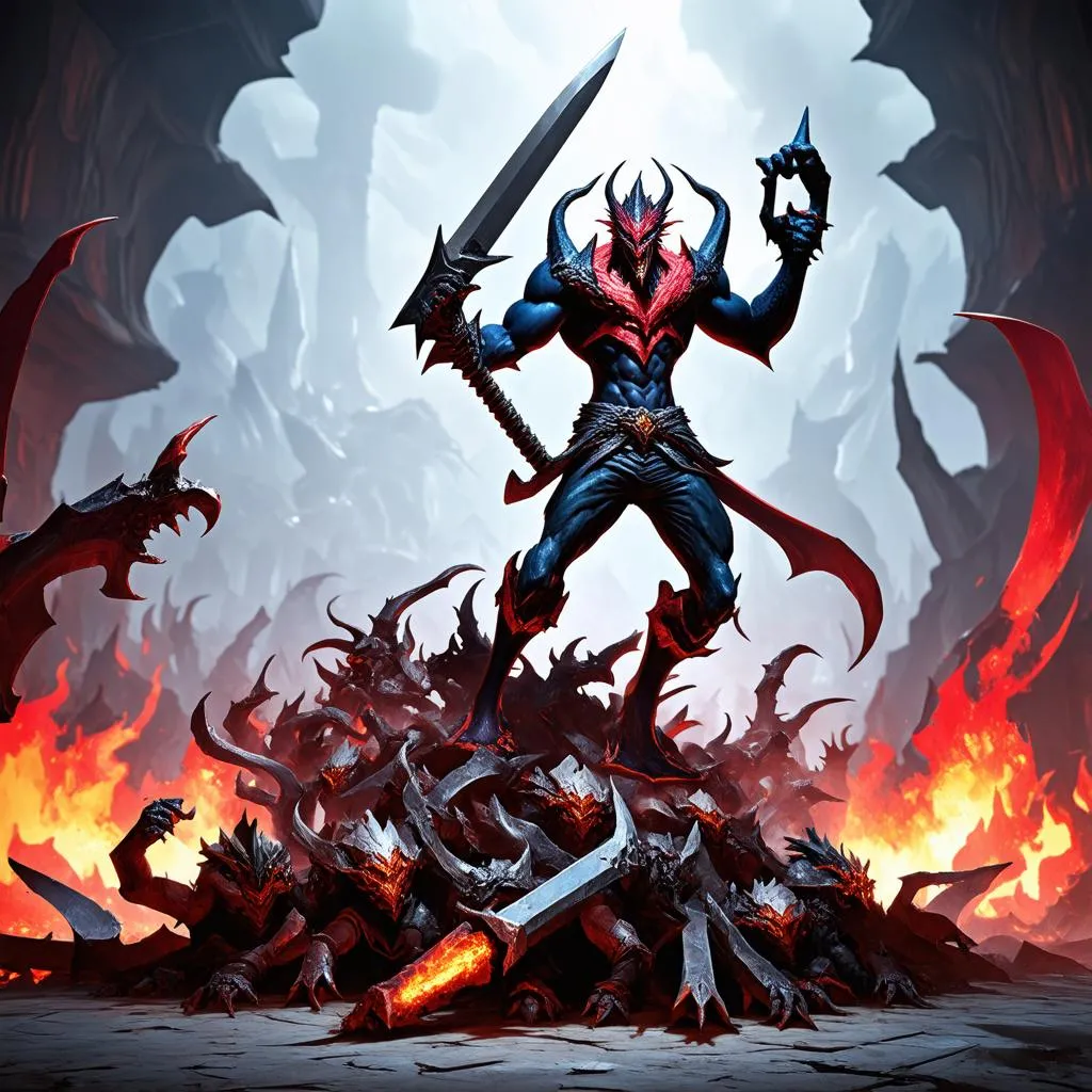 Aatrox in Lol Arena