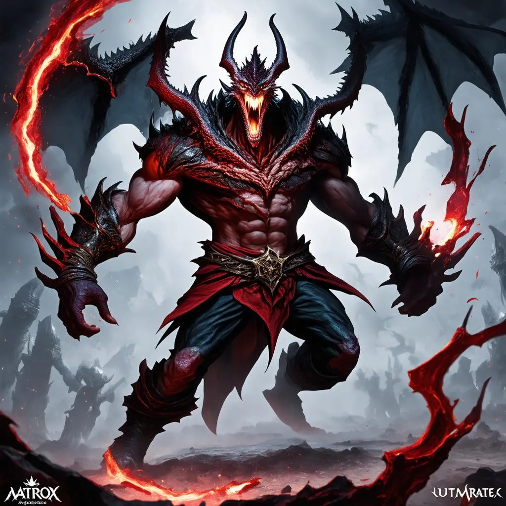 Chọn Bảng Ngọc Aatrox LoL: Vươn Lên Từ Tro Tàn, Thống Trị Chiến Trường