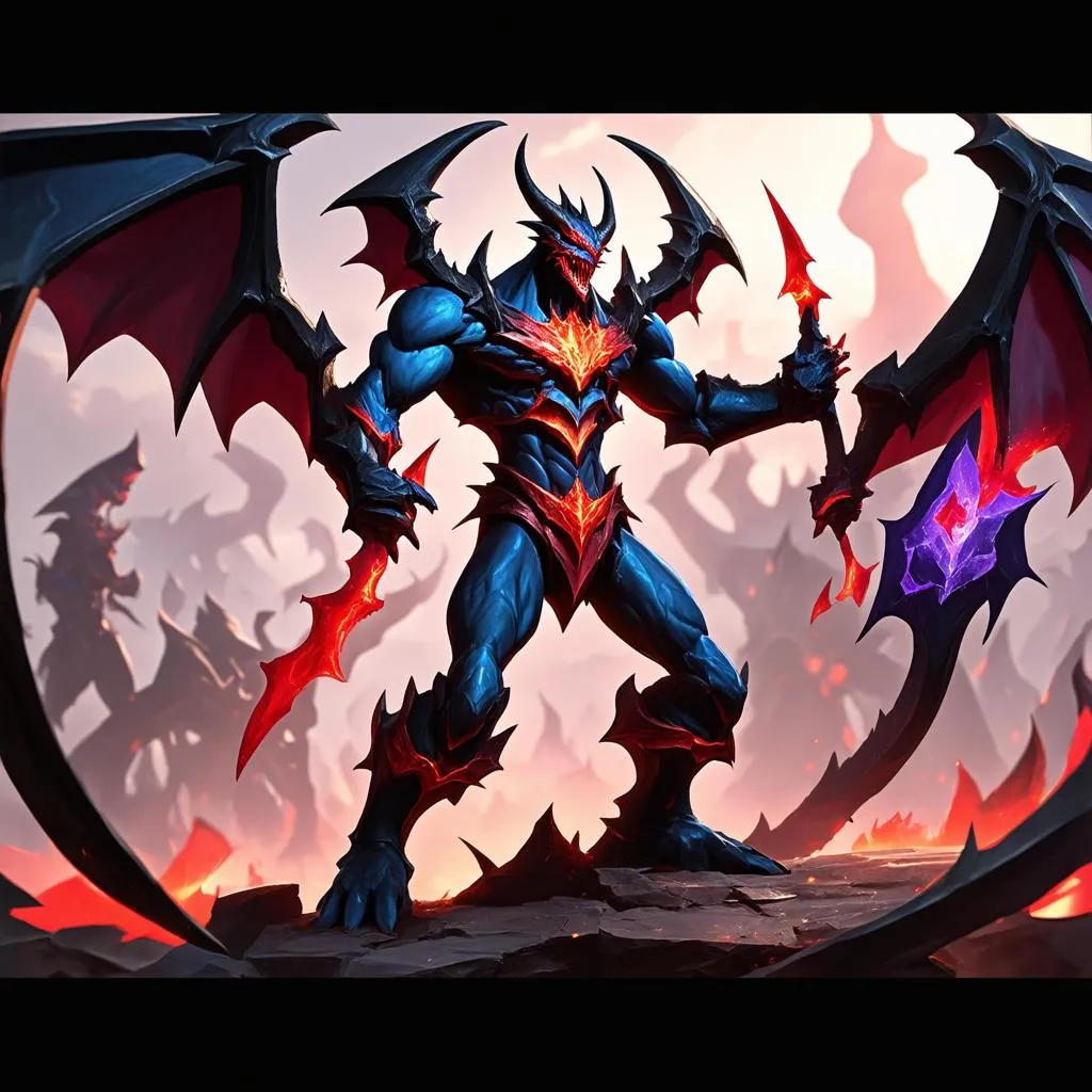 Aatrox gameplay highlight