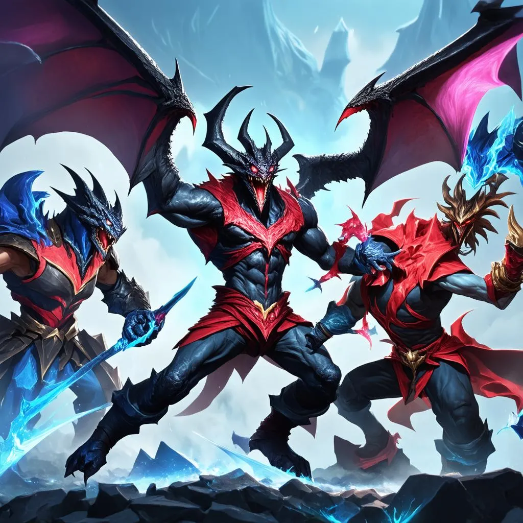 Aatrox giao tranh