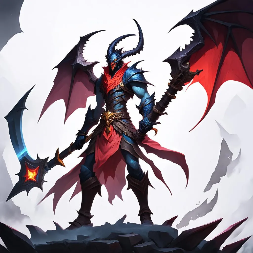 Aatrox Hắc Kiếm Diệt Thần