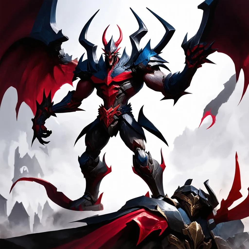 Aatrox chiến thắng Mordekaiser