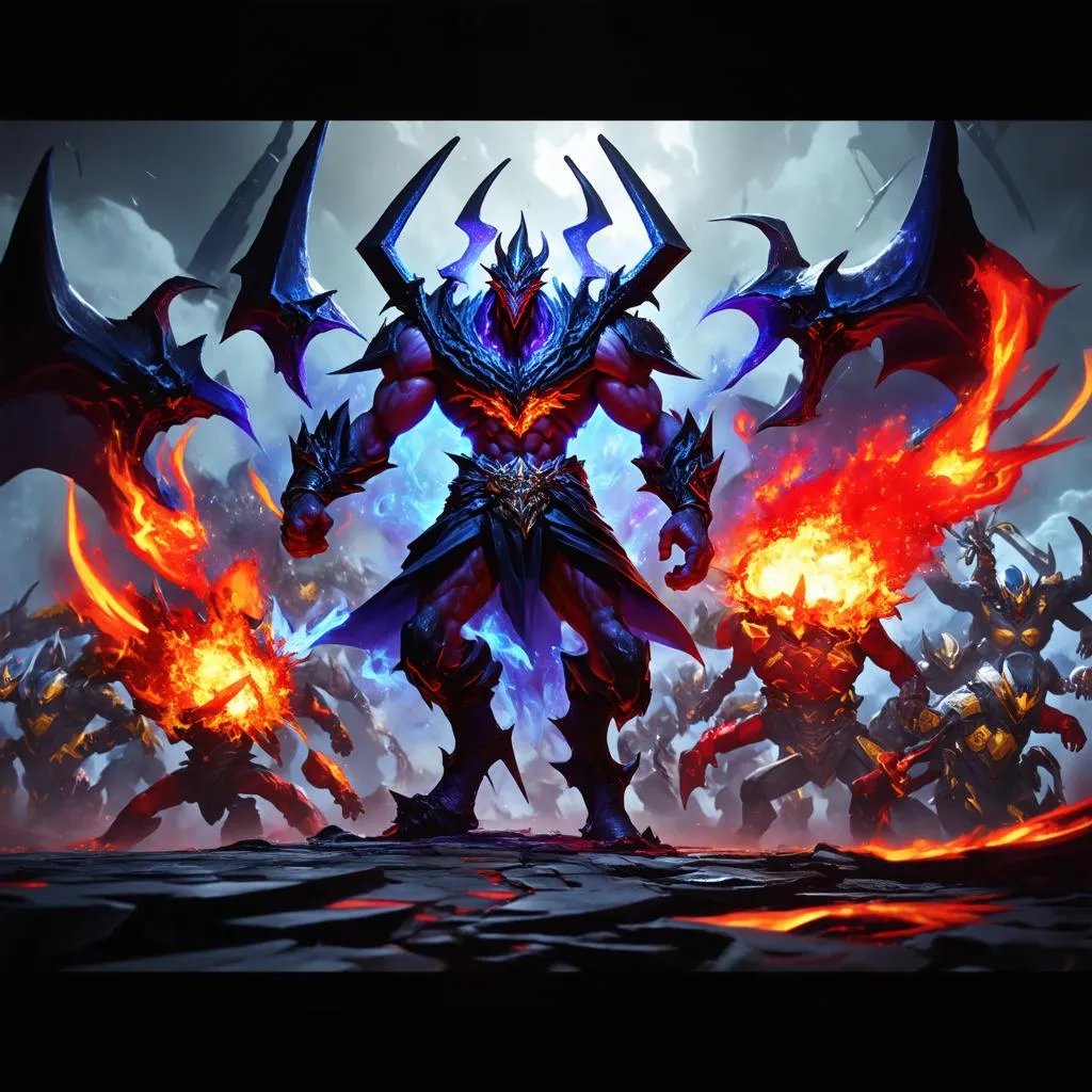 Aatrox TFT gieo rắc kinh hoàng