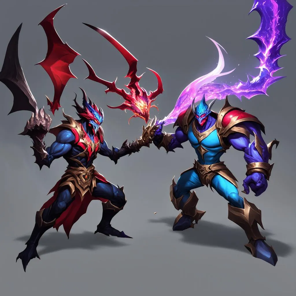 Aatrox và đồng đội