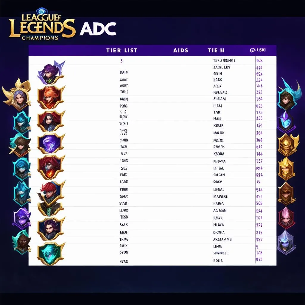 ADC Tier List LoL: Bí mật leo rank với vị tướng phù hợp