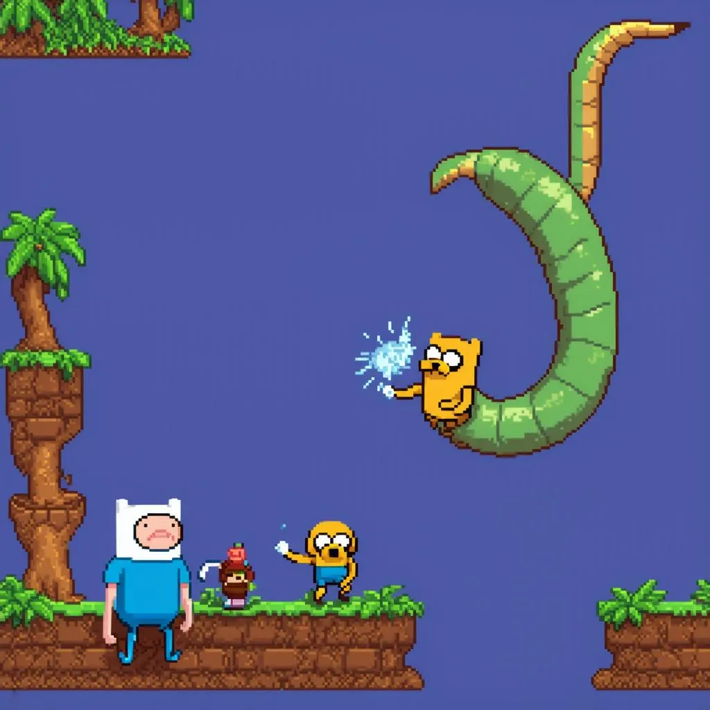 Adventure Time Game phong cách Pixel Art