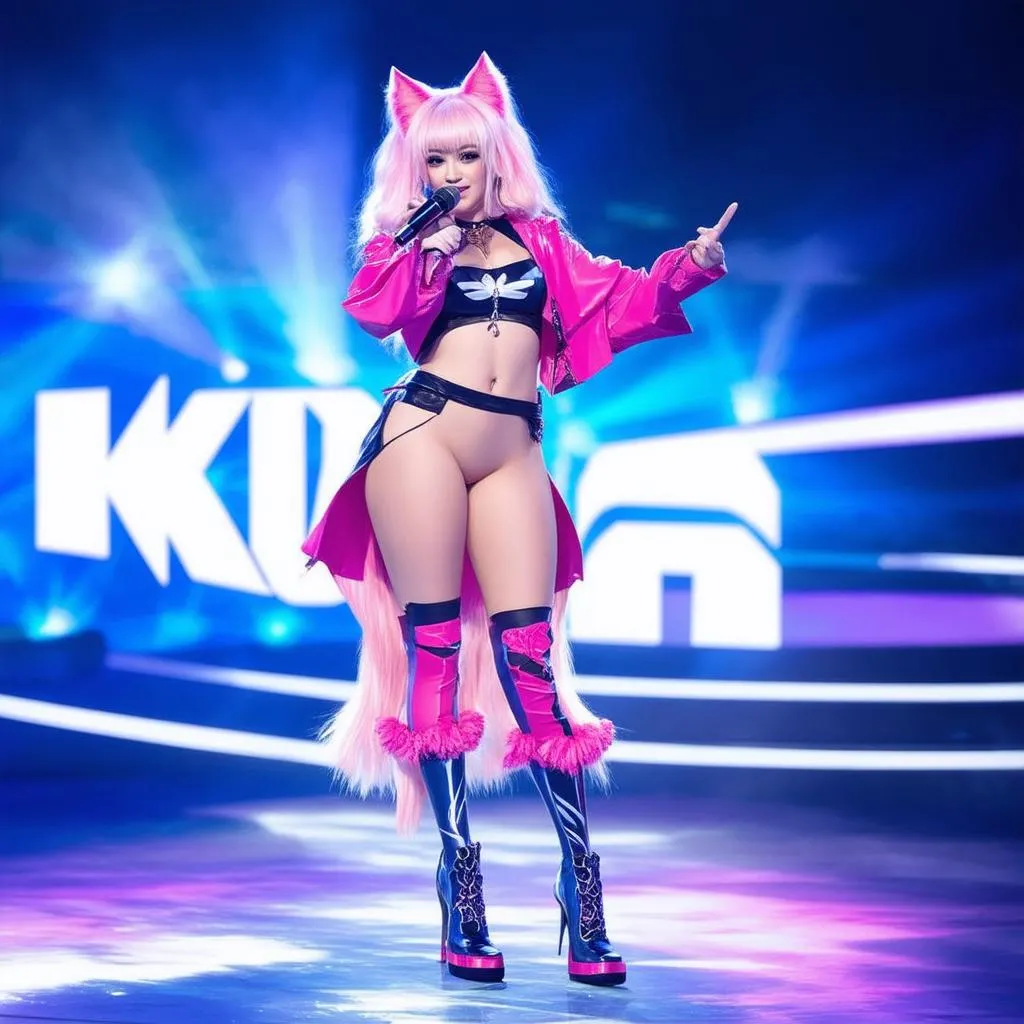 Ahri K/DA Popstars