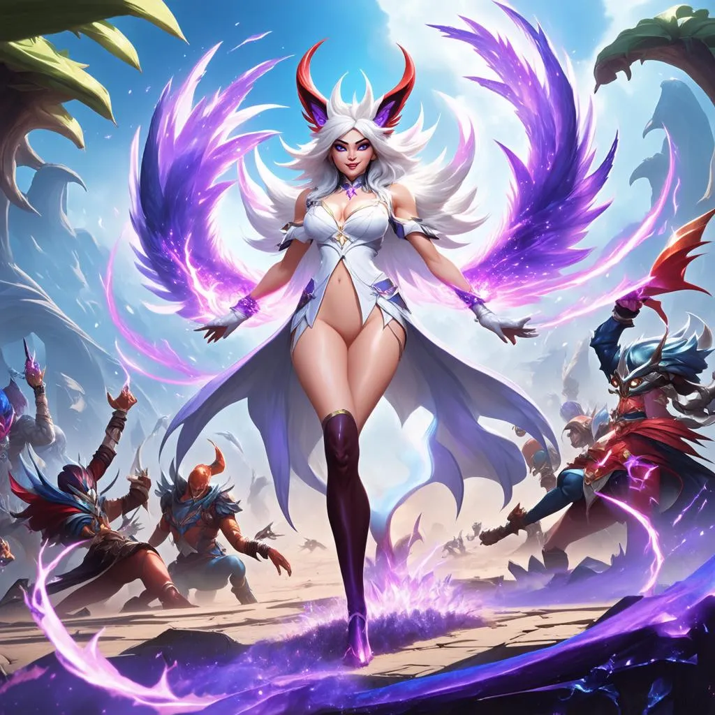 Ahri trong game Liên Minh Huyền Thoại