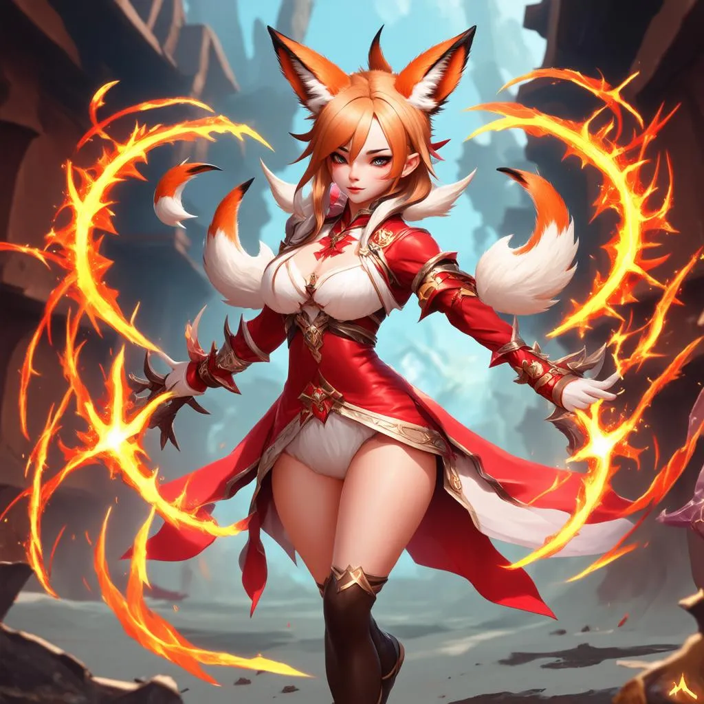 Ahri đường giữa