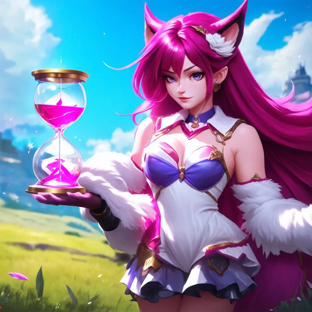 Ahri mua Đồng Hồ Cát Zhonya để khắc chế Zed