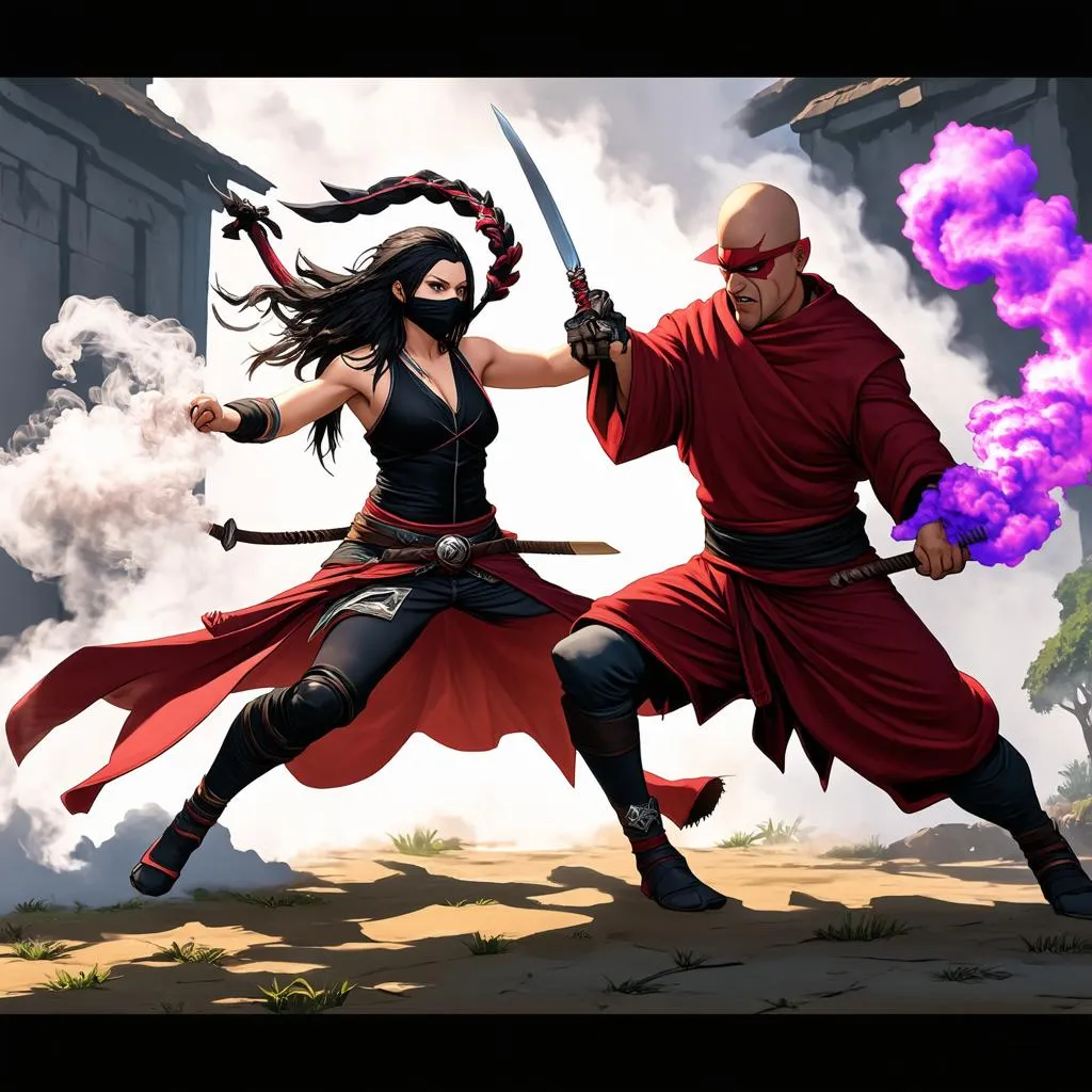 Akali Đối Đầu Lee Sin