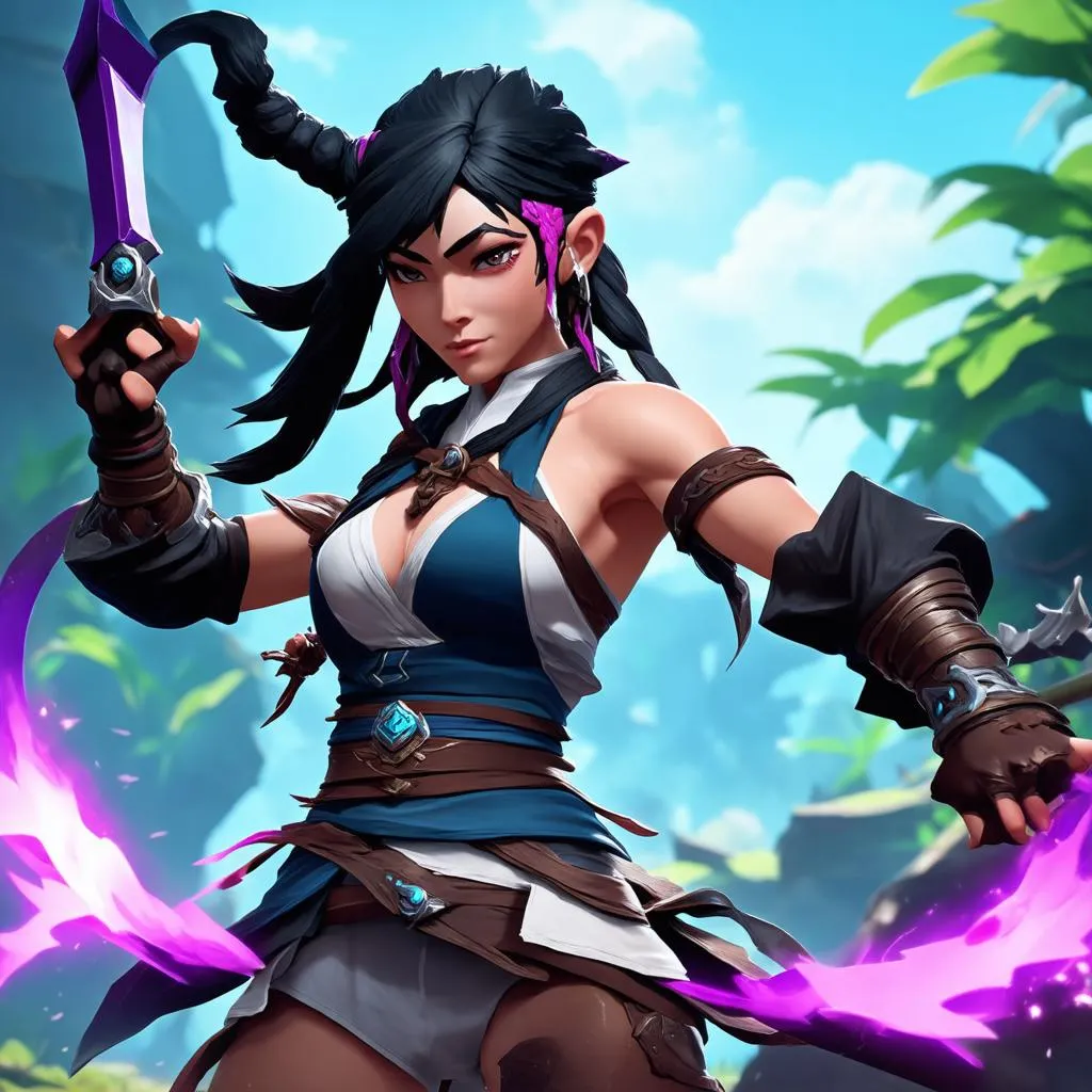 Akali trong game Liên Minh Huyền Thoại