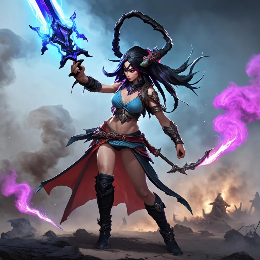 Akali sử dụng Phantom Dancer