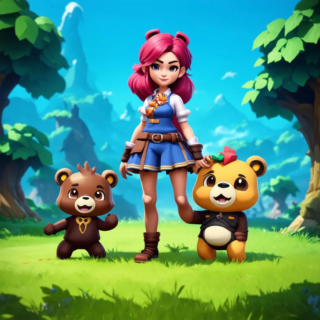 Annie in-game model