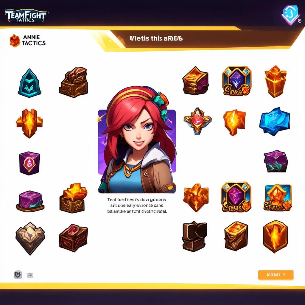 Annie TFT Items