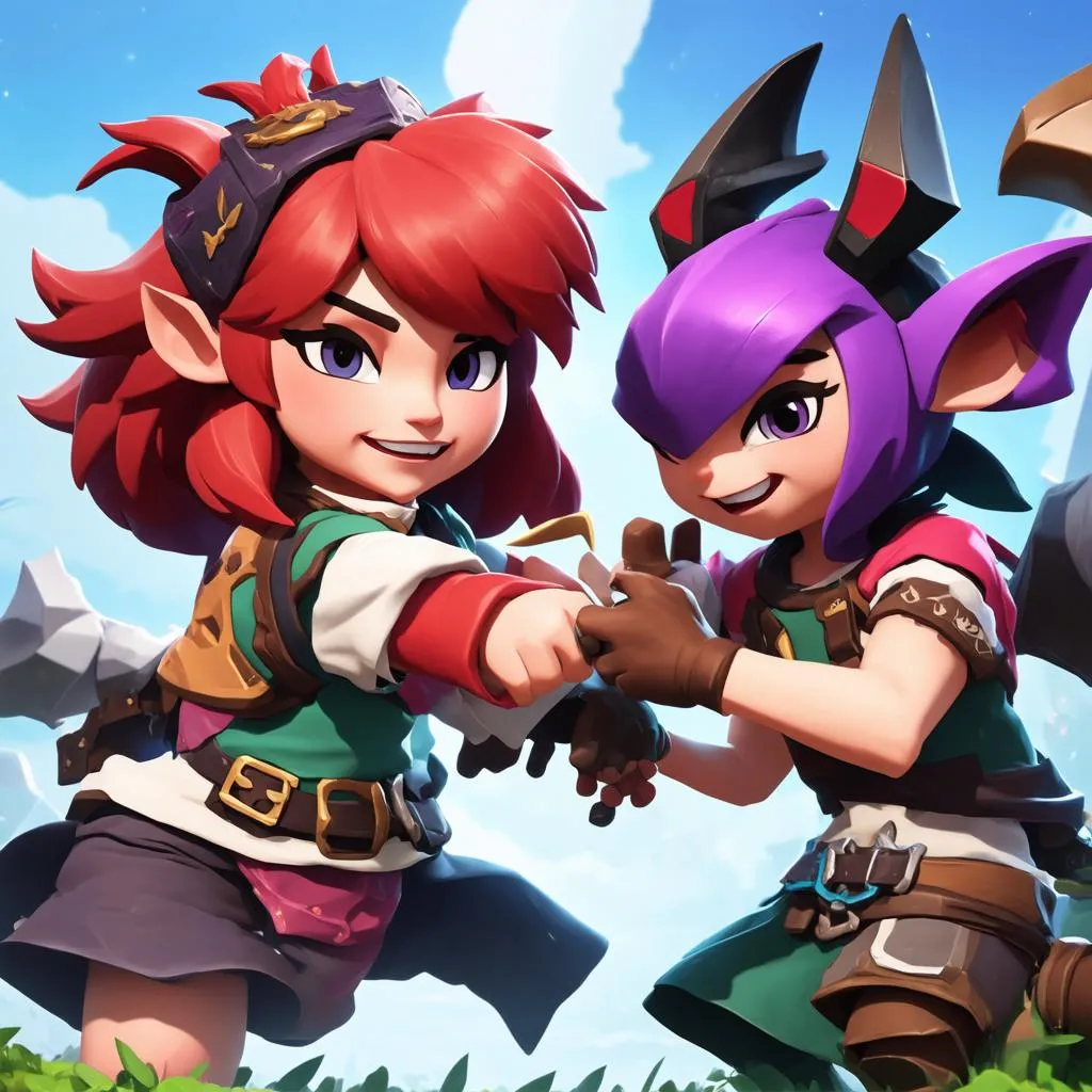 Annie và Talon đối đầu Teemo