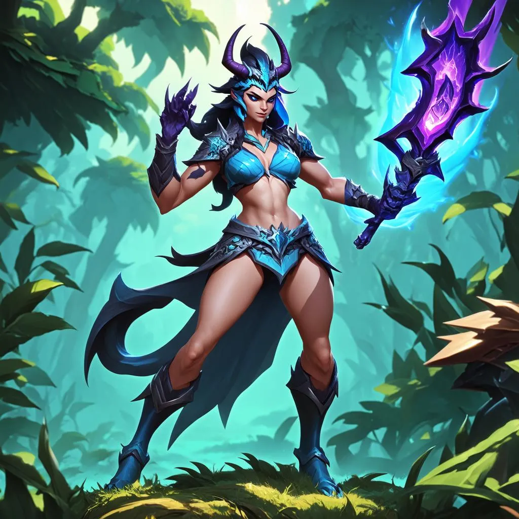 Shyvana đi rừng