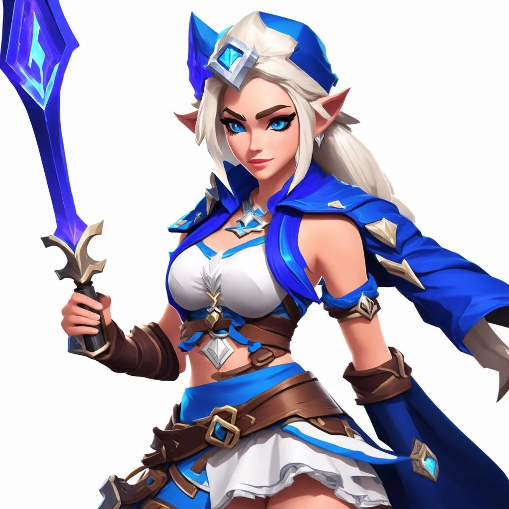 Ashe Build Gươm Vô Danh