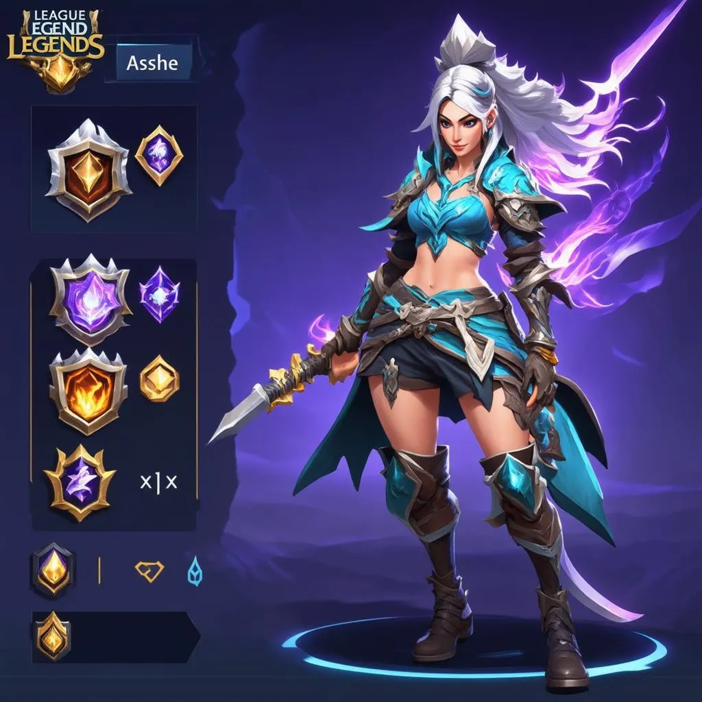 Ashe build chuyên nghiệp