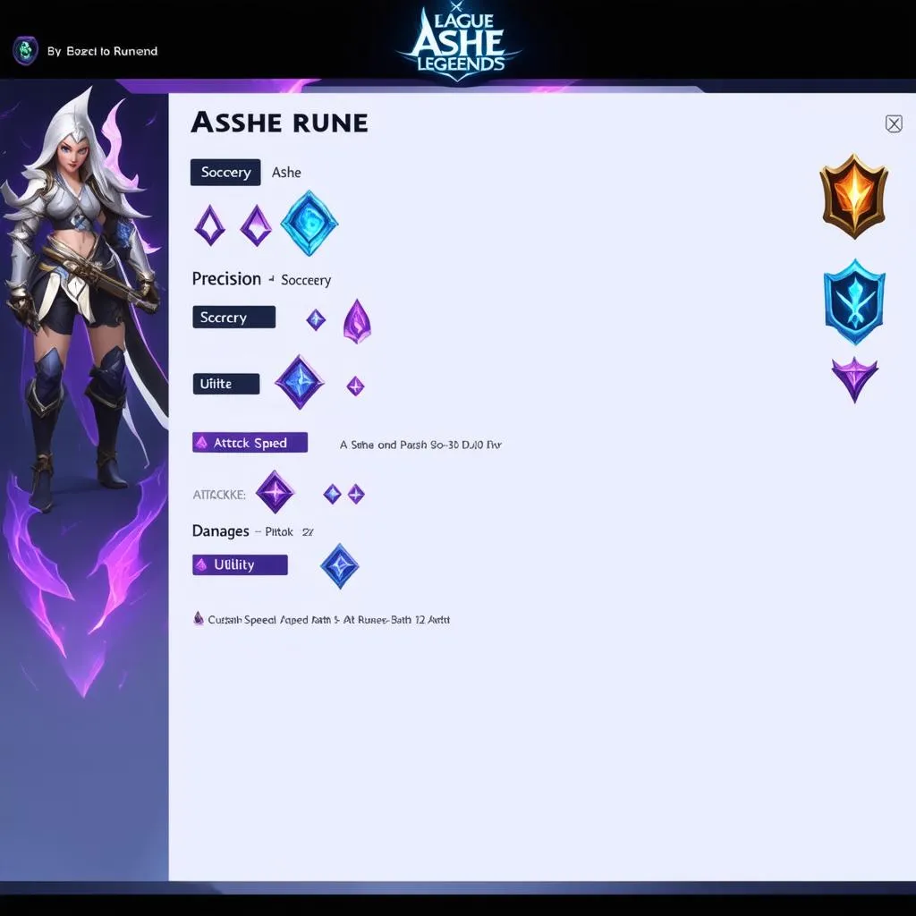 Làm Chủ Ashe: Bí Kíp Lựa Chọn Ashe Masteries Hiệu Quả Nhất