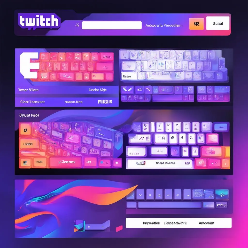 Bảng Bổ Trợ Twitch Đẹp