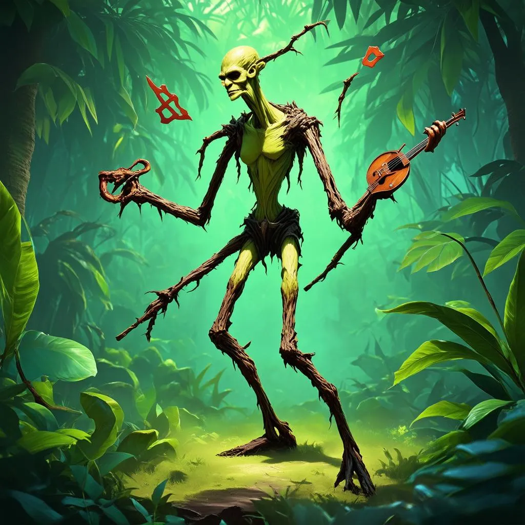 Bảng ngọc Fiddlesticks đi rừng