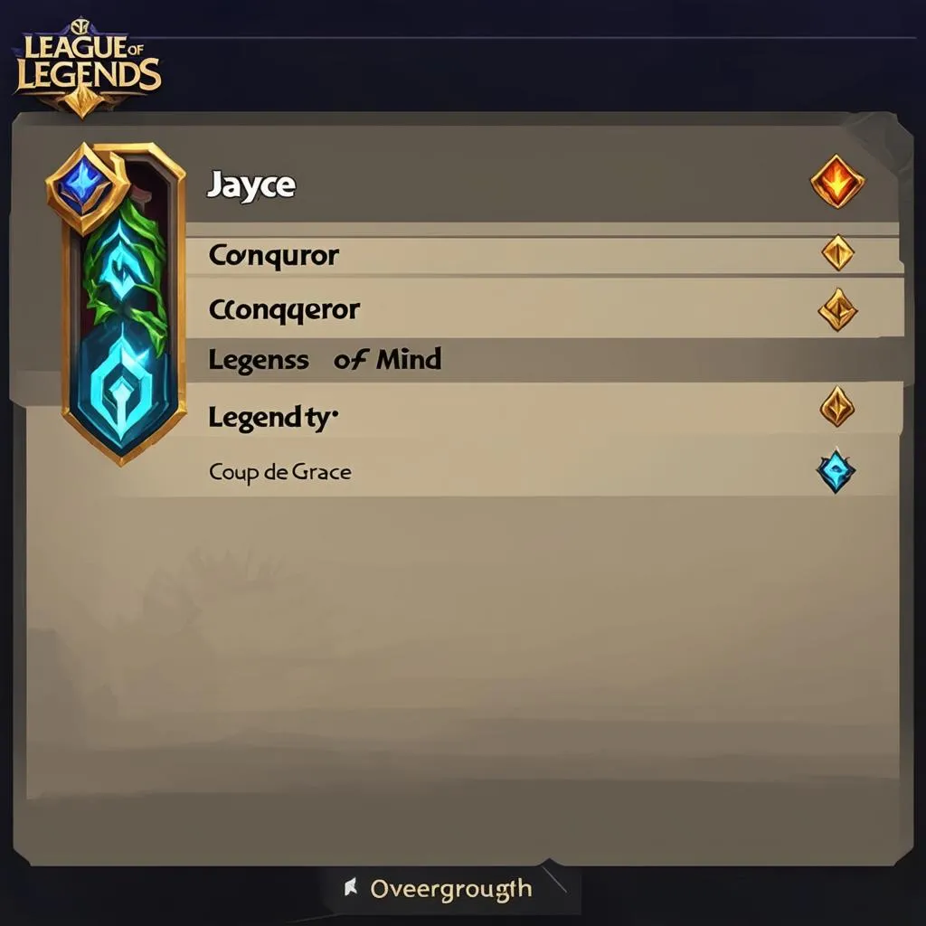 Bảng ngọc Jayce