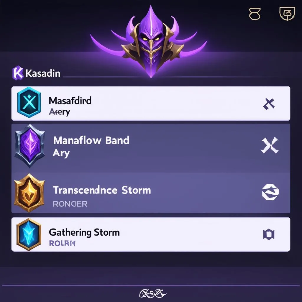 Kassadin Rune Page