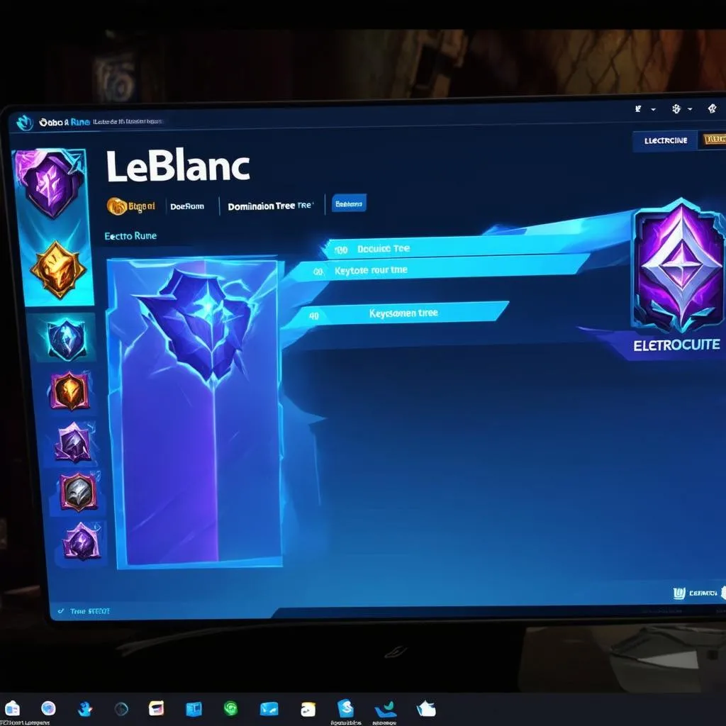 Bảng Ngọc LeBlanc Áp Đảo