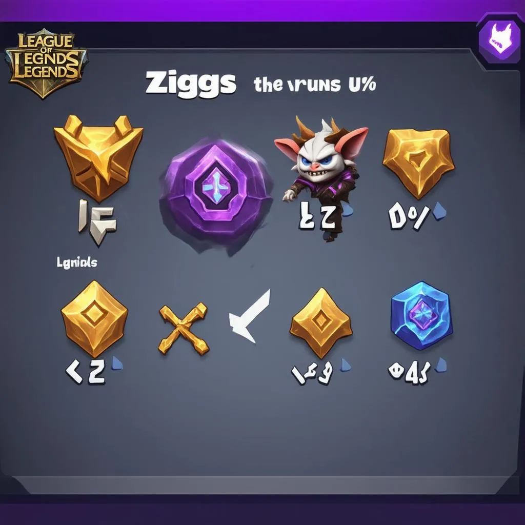 Bảng Ngọc Và Cách Lên Đồ Cho Ziggs