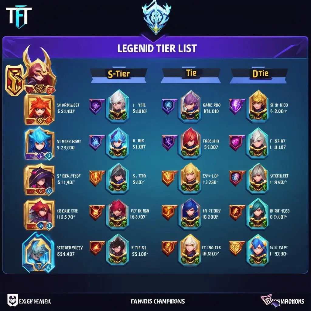 tft-legend-tier-list