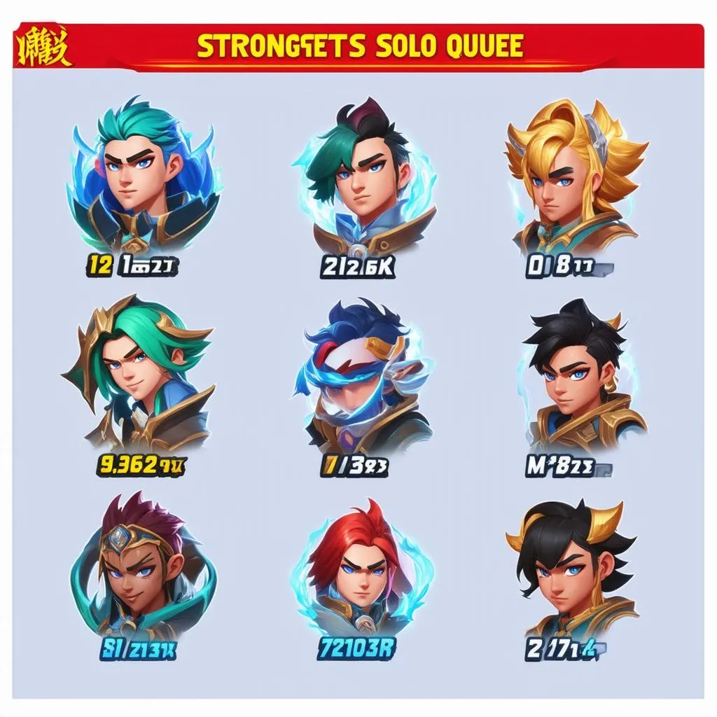 Solo Tier List - Bảng xếp hạng tướng mạnh nhất cho chơi solo