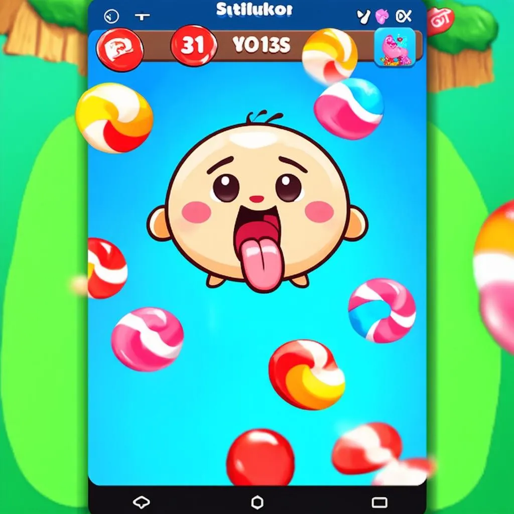 Bắt kẹo trong game