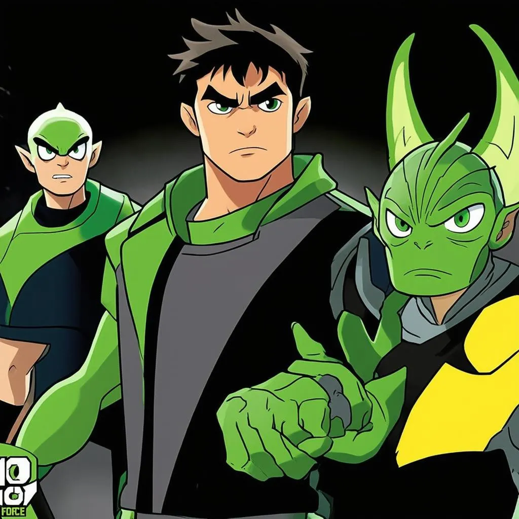 Các nhân vật trong Ben 10 Alien Force