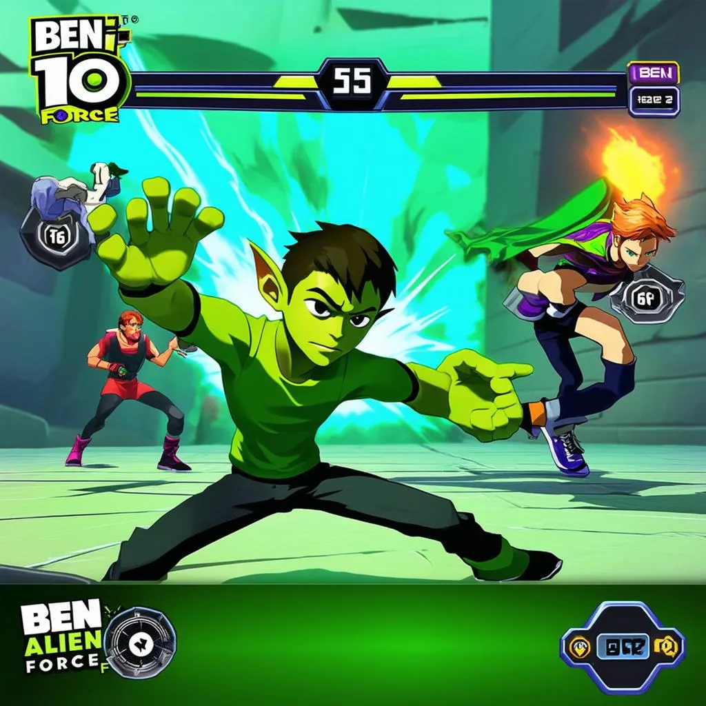 Gameplay Ben 10 Alien Force