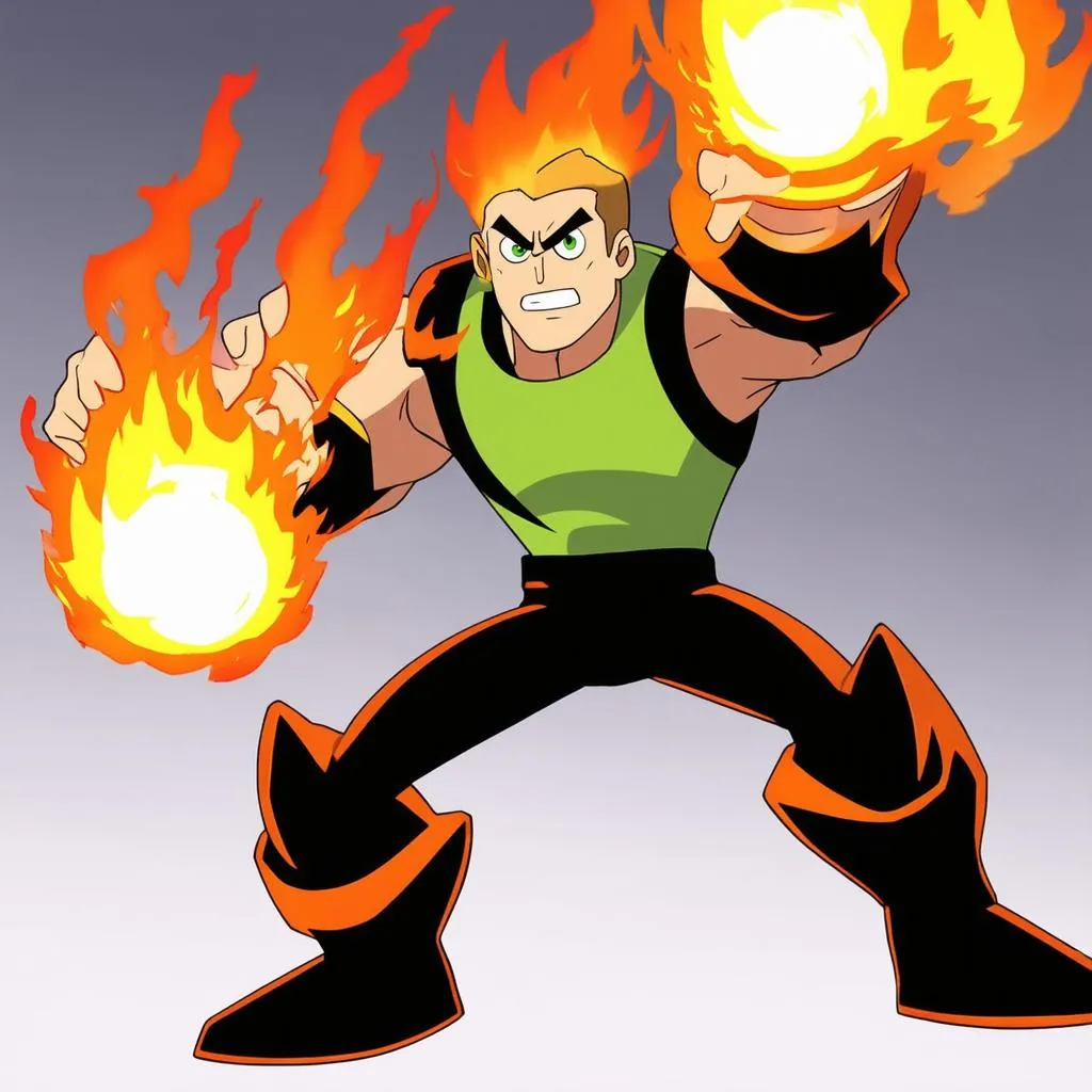  Ben 10 Heatblast 