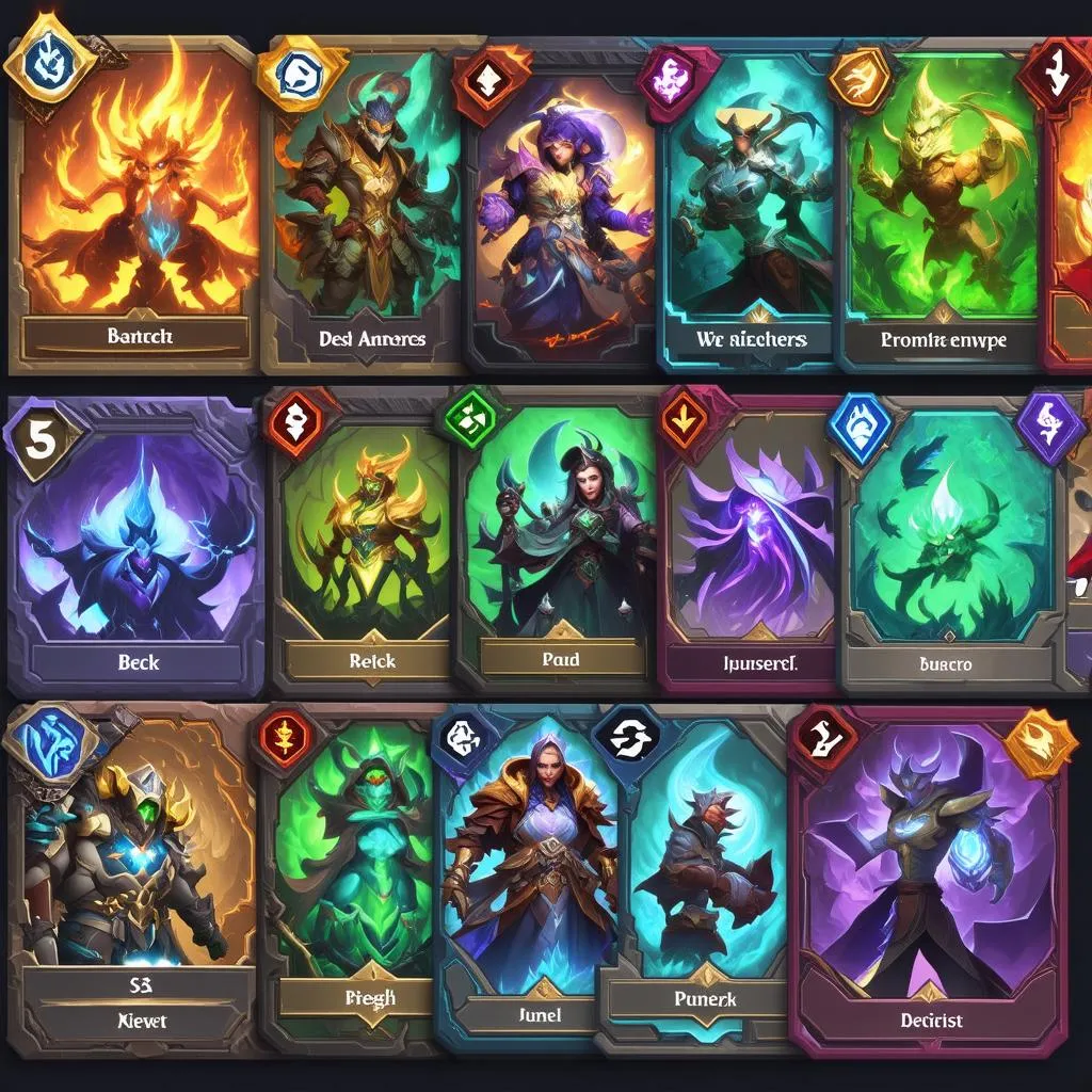 Runeterra Decks Variations